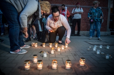 Protest przeciwko zmianom w sądownictwie  - 9