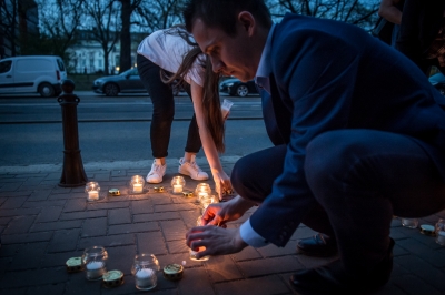 Protest przeciwko zmianom w sądownictwie  - 5