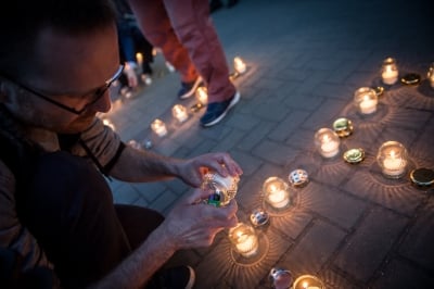 Protest przeciwko zmianom w sądownictwie  - 6