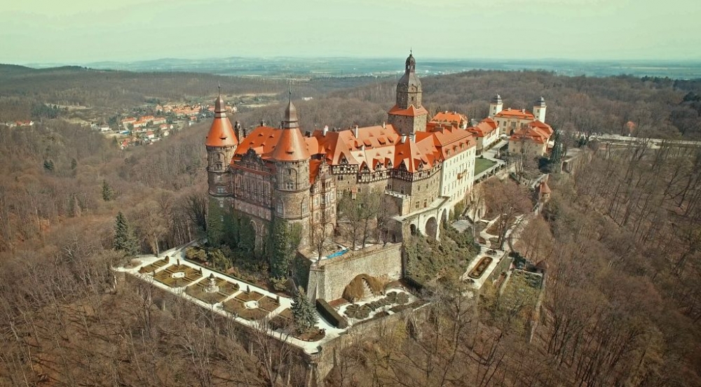 Zamek Książ. Ponad 700 lat wciąż nieodkrytej historii [WIDEO]  - zdjęcia Radosław Bugajski