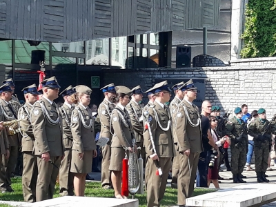 Uroczystości przy pomniku Konstytucji Trzeciego Maja - 0