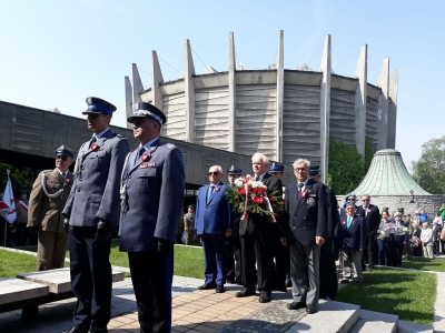Uroczystości przy pomniku Konstytucji Trzeciego Maja - 3