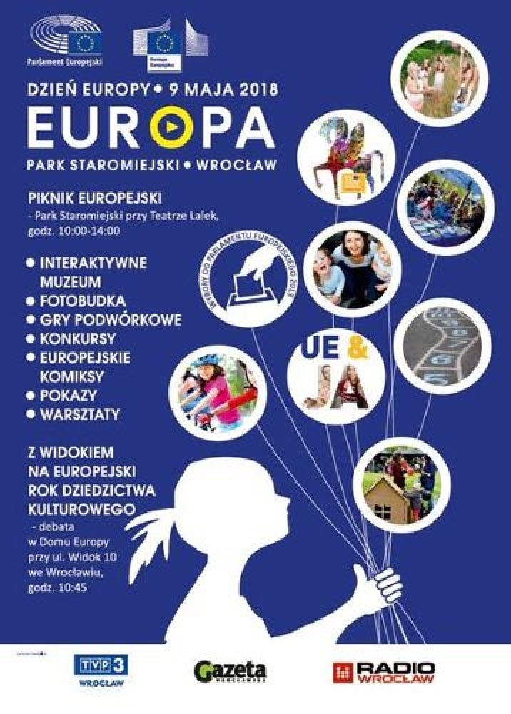 Dzień Europy w Parku Staromiejskim we Wrocławiu [FOTO]