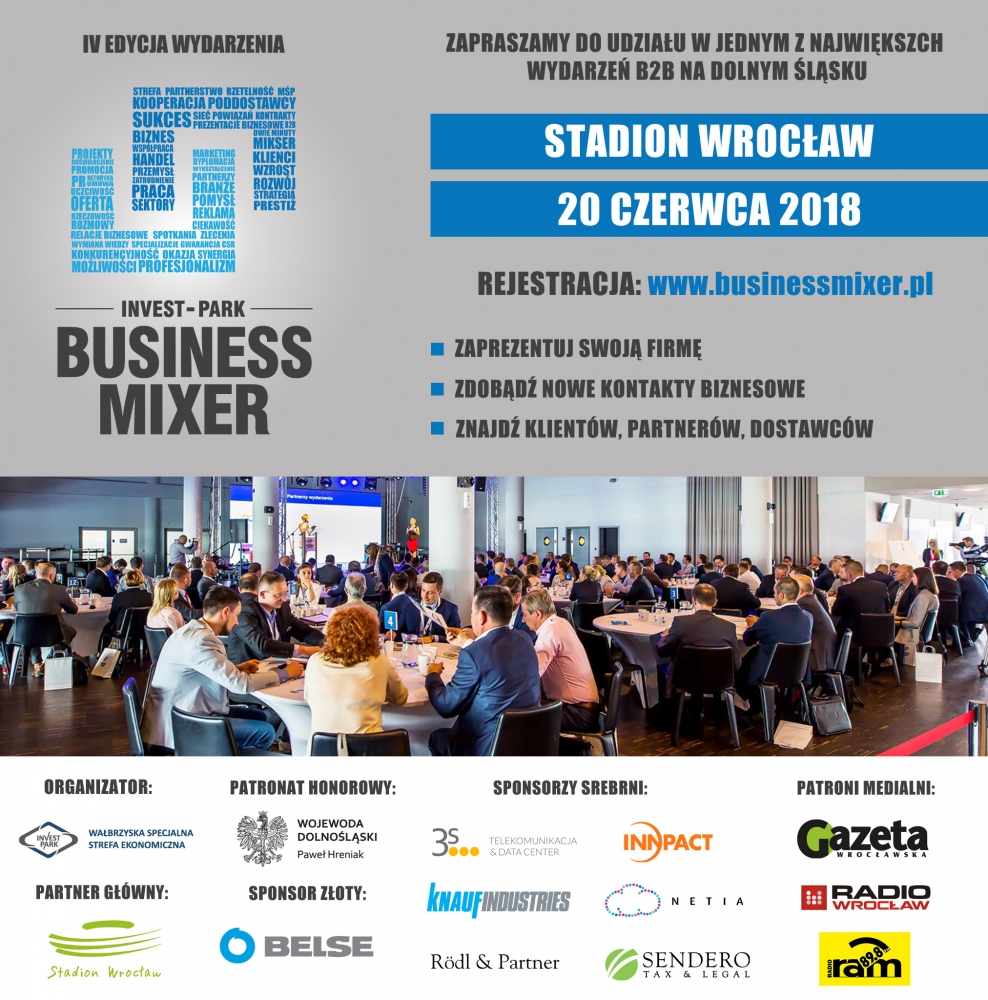 INVEST-PARK Business Mixer we Wrocławiu [ZOBACZ ZDJĘCIA]