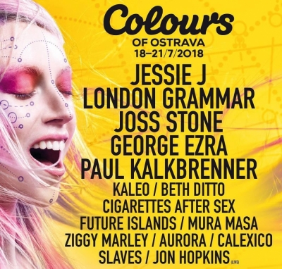 COLOURS OF OSTRAVA 2018 &ndash; program DRIVE STAGE