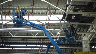 Centrum serwisowania silników Lufthansy na półmetku budowy [WIDEO, ZDJĘCIA] - 9