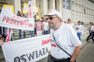 "Czara goryczy się przelała". Protest nauczycieli we Wrocławiu - 5