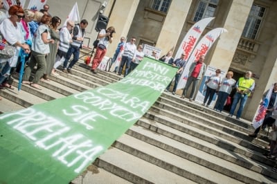 "Czara goryczy się przelała". Protest nauczycieli we Wrocławiu