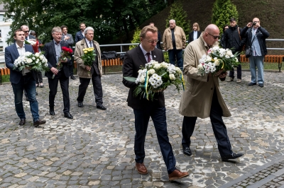 Rocznica zamordowania profesorów lwowskich i krasnal Życzliwek we Lwowie - 2