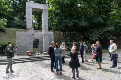 Rocznica zamordowania profesorów lwowskich i krasnal Życzliwek we Lwowie - 8