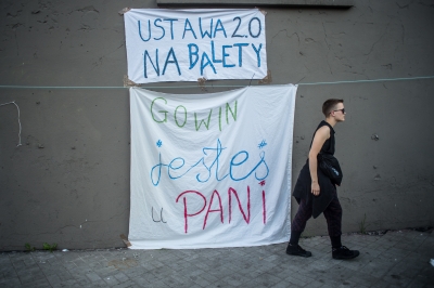 Kilkunastu studentów pikietowało we Wrocławiu [FOTO] - 3
