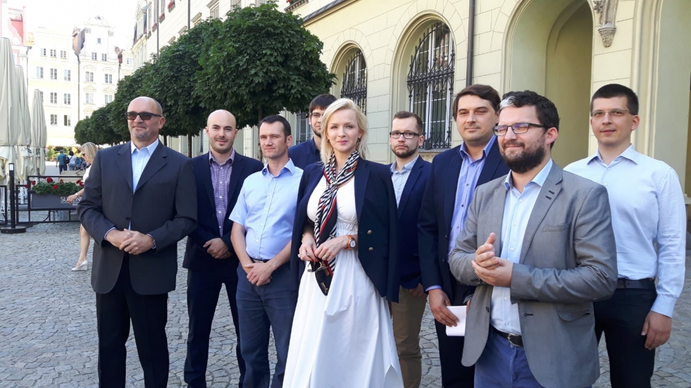 Katarzyna Obara-Kowalska została kandydatką na prezydenta Wrocławia - fot. Przemek Gałecki