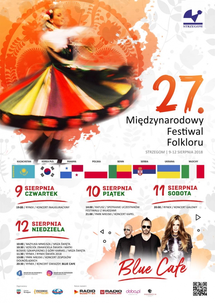 Strzegom: Międzynarodowy Festiwal Folkloru [ZDJĘCIA, WIDEO]