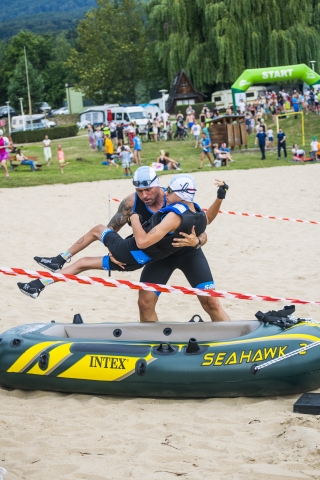 Triathlon dla Januszy i Grażyn nad Zalewem Sulistrowickim - 0