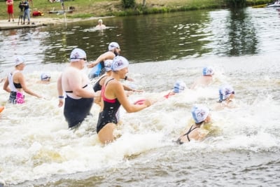 Triathlon dla Januszy i Grażyn nad Zalewem Sulistrowickim - 2