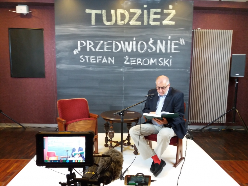 Wrocław: Narodowe Czytanie "Przedwiośnia" Stefana Żeromskiego - Fot. Piotr Kaszuwara