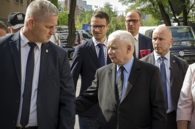 Prezes Kaczyński odpowiadał na pytania dziennikarzy [WIDEO] - 4