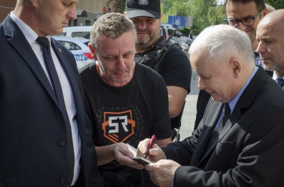 Prezes Kaczyński odpowiadał na pytania dziennikarzy [WIDEO] - 4