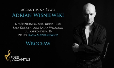 Recital Adriana Wiśniewskiego "Accantus na żywo"