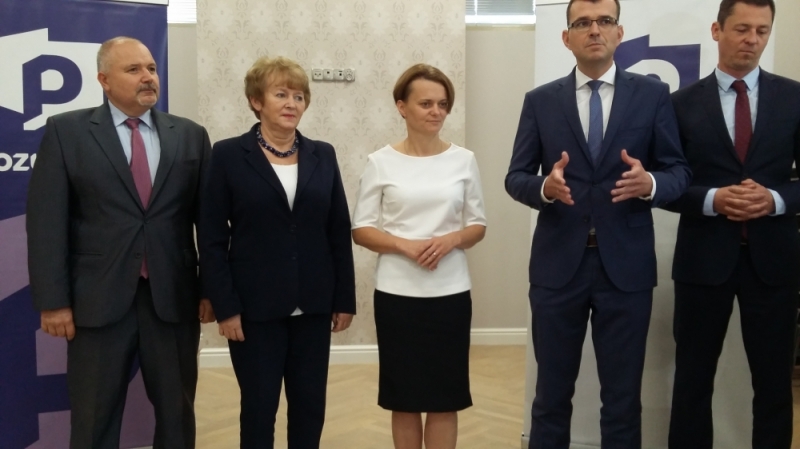 Partia Porozumienie przedstawiła własnych kandydatów w wyborach samorządowych - fot. Przemek Gałecki
