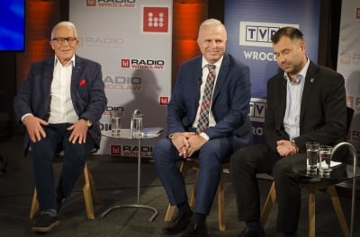 "Barwy kampanii" - wspólna debata Radia Wrocław i TVP Wrocław - 1
