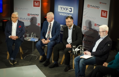 "Barwy kampanii" - wspólna debata Radia Wrocław i TVP Wrocław - 20