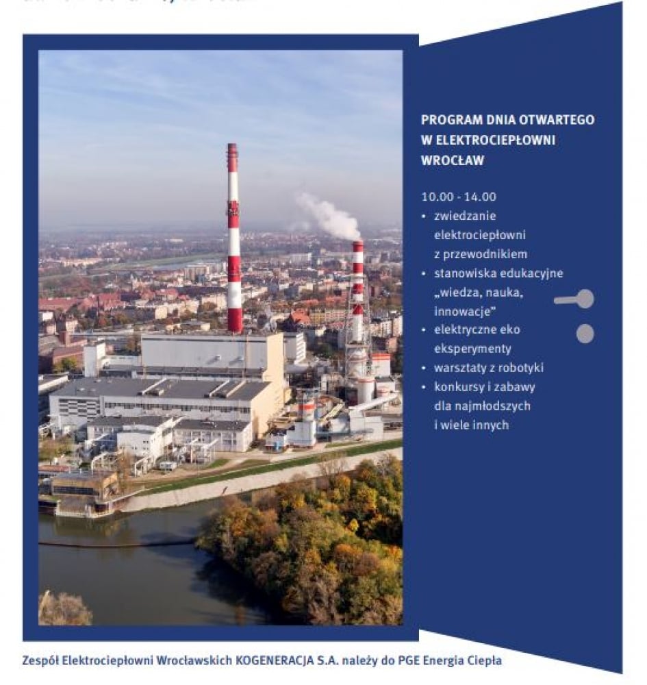 PGE Energia Ciepła zaprasza na Dni Otwarte elektrociepłowni i elektrowni - 