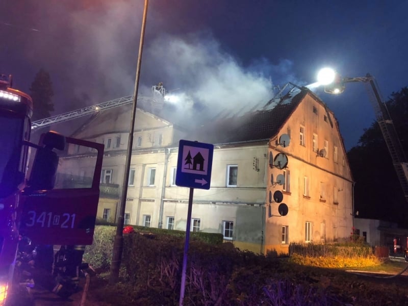 Ogromny pożar w Piechowicach [ZDJĘCIA] - fot. Gabriela Stefanowicz