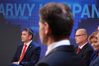 "Barwy kampanii" - wspólna debata Radia Wrocław i TVP Wrocław - 1