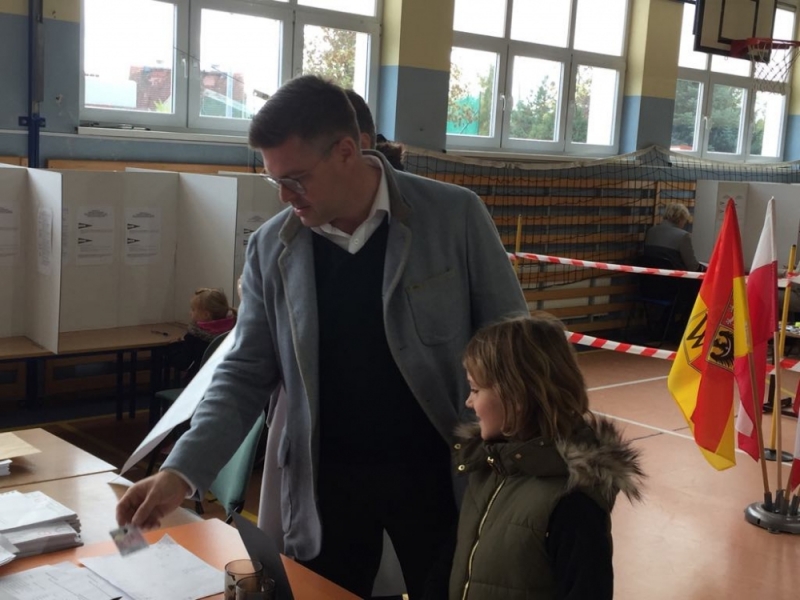 Jerzy Michalak głosował z rodziną - 