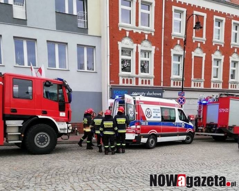 Atak nożownika w centrum Trzebnicy - fot. www.http://nowagazeta.pl