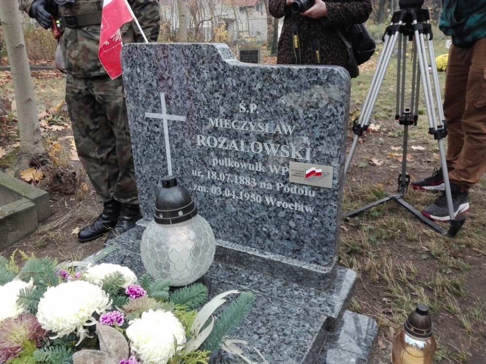 Udało się zidentyfikować miejsce pochówku pułkownika Rożałowskiego - fot. Joanna Jaros