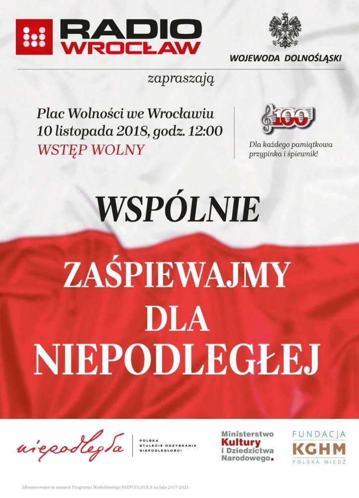ZAŚPIEWALIŚMY DLA NIEPODLEGŁEJ! [ODSZUKAJCIE SIĘ NA NASZYM FILMIE I ZDJĘCIACH. UJĘCIA Z DRONA]