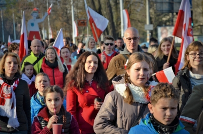Radosna Parada Niepodległości we Wrocławiu [ZDJĘCIA] - 11