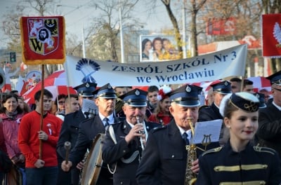 Radosna Parada Niepodległości we Wrocławiu [ZDJĘCIA] - 4