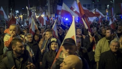 Wrocław: Narodowy Marsz Niepodległości rozwiązany [ZOBACZ FILM] - 24