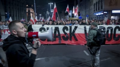 Wrocław: Narodowy Marsz Niepodległości rozwiązany [ZOBACZ FILM] - 16