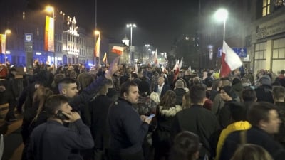 Wrocław: Narodowy Marsz Niepodległości rozwiązany [ZOBACZ FILM] - 19