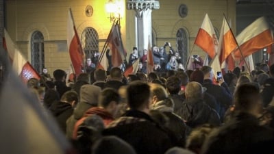Wrocław: Narodowy Marsz Niepodległości rozwiązany [ZOBACZ FILM] - 21