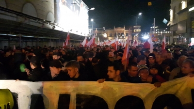 Wrocław: Narodowy Marsz Niepodległości rozwiązany [ZOBACZ FILM] - 6