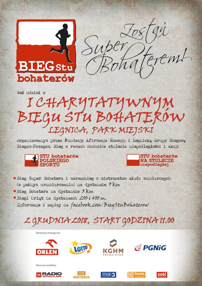 DRJ: Charytatywny Bieg Stu Bohater&oacute;w [ZDJĘCIA]