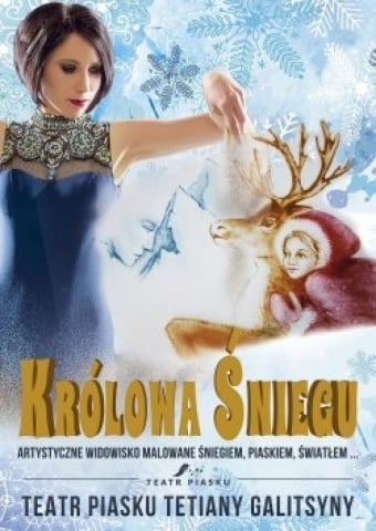 TEATR PIASKU TETIANY GALITSYNY - KRÓLOWA ŚNIEGU