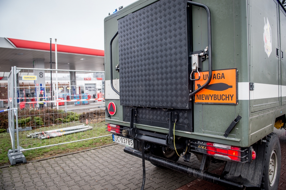 Bomba lotnicza znaleziona przy ulicy Ślężnej [ZDJĘCIA] 