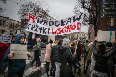 Wrocław: Protest pracowników sądu [FOTO] - 4