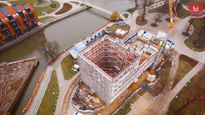 Co za widok. Zamiast kamienicy... szkielet! Spektakularny remont w centrum Wrocławia [ZOBACZ] - 0