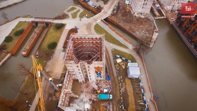 Co za widok. Zamiast kamienicy... szkielet! Spektakularny remont w centrum Wrocławia [ZOBACZ] - 3