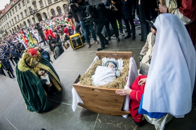 Wrocław: Orszak Trzech Króli przeszedł ulicami miasta [ZDJĘCIA] - 21