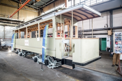 Znamy imię zabytkowego tramwaju remontowanego w zajezdni przy Legnickiej we Wrocławiu - 1