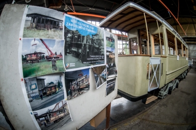 Znamy imię zabytkowego tramwaju remontowanego w zajezdni przy Legnickiej we Wrocławiu - 6