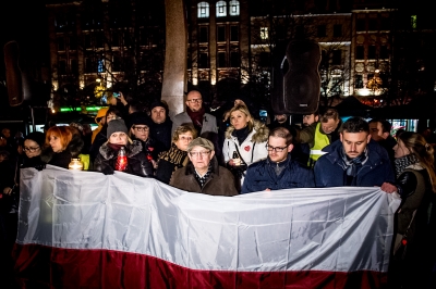Wrocławianie żegnają prezydenta Gdańska Pawła Adamowicza [ZDJĘCIA] - 5